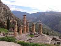 Fokida-Delphi-Apollo Sanctuary