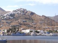Pano Chora is built on a hill above Livadi