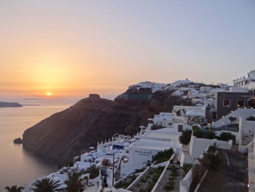Sunset at Firostefani