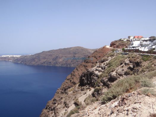 Path Imerovigli to Οia