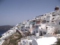 View from Imerovigli to Oia
