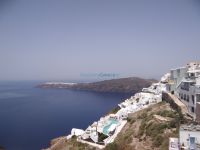 View from Imerovigli to Oia