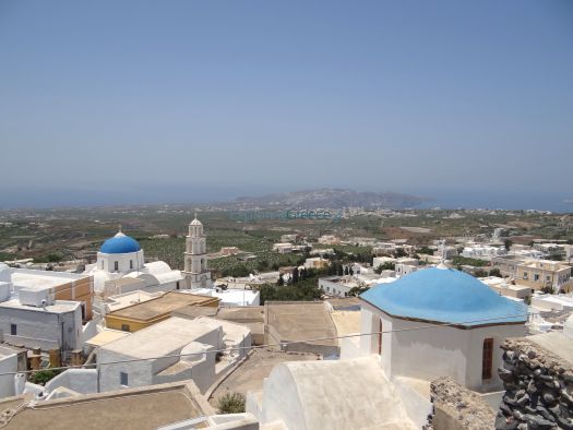 Cyclades - Santorini - Pyrgos - View from the Castle