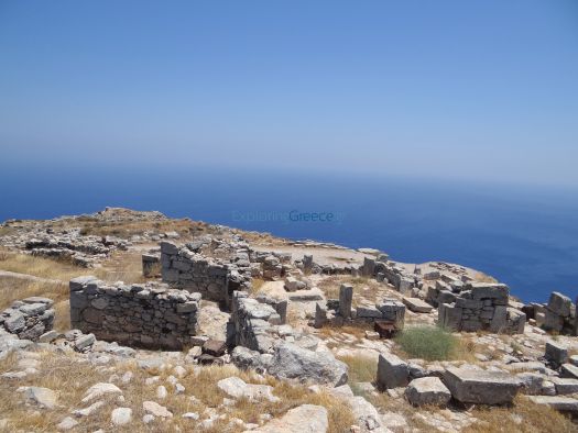 Cyclades - Santorini - Ancient Thira - Centra South Section of the City