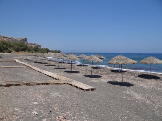 Cyclades - Santorini - Gialos Karteradou - Beach