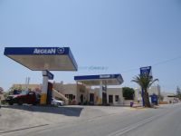 Cyclades - Santorini - Emborio - Aegean Gas Station