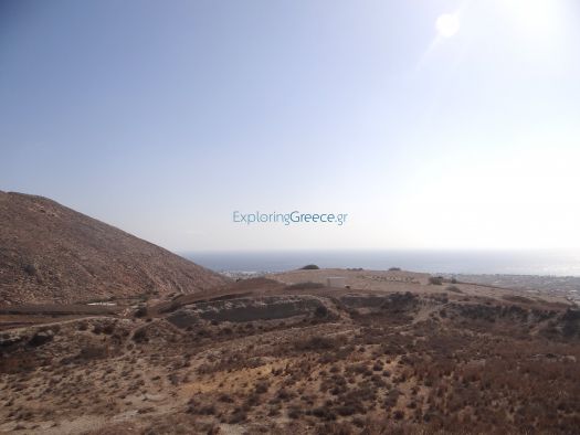 View to Emporeio and Perissa