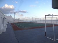 Tennis & basketball court