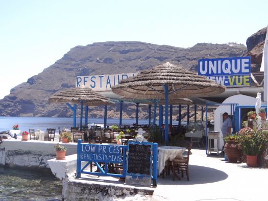 Restaurant with unique view